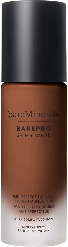 bareMinerals BAREPRO 24HR Skin-Perfecting Matte Liquid Foundation SPF 20 Deep 61 Cool v:9275541