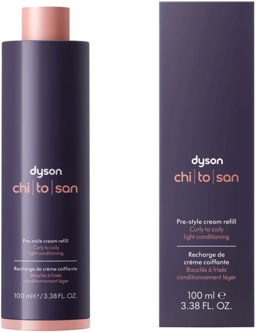 Dyson Chitosan Pre-style Cream Refill Curly to Coily, Light Conditioning 100 ml v:1798902 Dyson Chitosan Pre-style Cream Refill Curly to Coily, Light Conditioning 100 ml v:1798902
