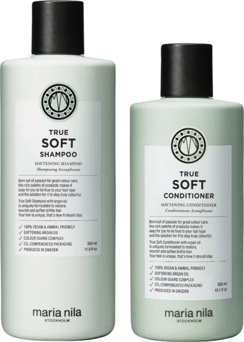maria nila True Soft Bundle Shampoo 350 ml & Conditioner 300 ml v:8676591 maria nila True Soft Bundle Shampoo 350 ml & Conditioner 300 ml v:8676591