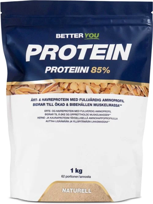 Better You Ärt och havreprotein Naturell 1000 g v:4348397