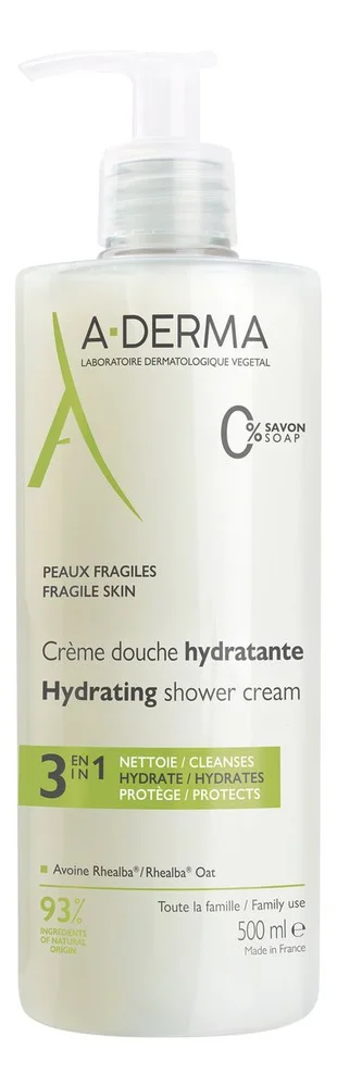 A-DERMA Hydra-Protective Shower Gel – 500 ml. v:9502397
