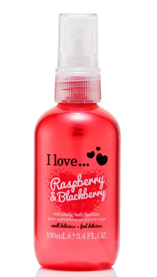 I Love… Refreshing Body Spritzer I Love… Raspberry & Blackberry 100 ml v:8430348 I Love… Refreshing Body Spritzer I Love… Raspberry & Blackberry 100 ml v:8430348