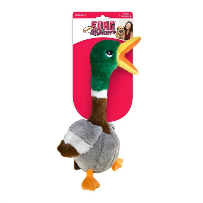 KONG Shakers Honkers Duck Hundeleke Grønn L v:8757805 KONG Shakers Honkers Duck Hundeleke Grønn L v:8757805