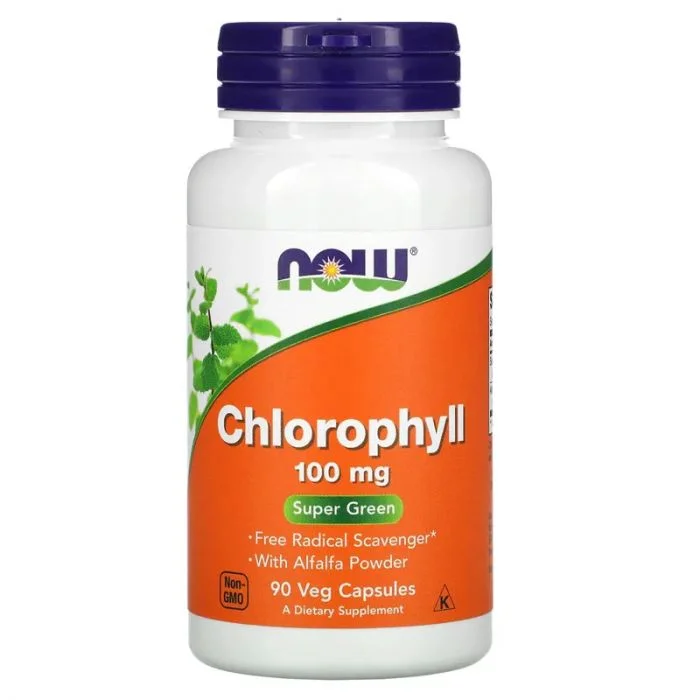 Now Klorofyll 100 mg 90 Kapsler v:8438603 Now Klorofyll 100 mg 90 Kapsler v:8438603