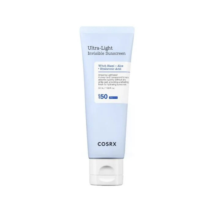 COSRX Ultra-Light Invisible Sunscreen SPF50+ – lett solkrem til ansikt v:1133491 COSRX Ultra-Light Invisible Sunscreen SPF50+ – lett solkrem til ansikt v:1133491