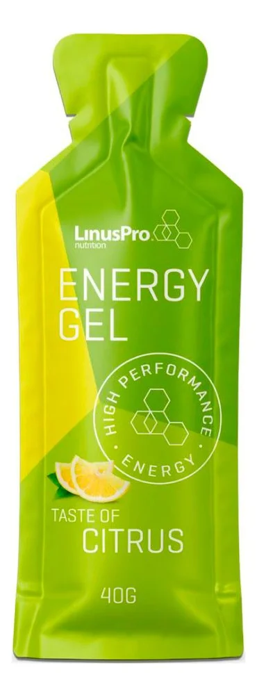 LinusPro Energy Gel Citrus - 40 g. v:8780697