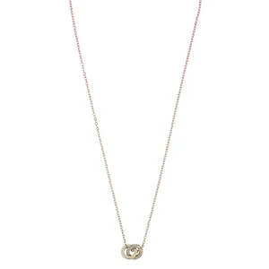Snö Of Sweden Connected Pendant Necklace Gold/Clear 42cm v:7865646 Snö Of Sweden Connected Pendant Necklace Gold/Clear 42cm v:7865646