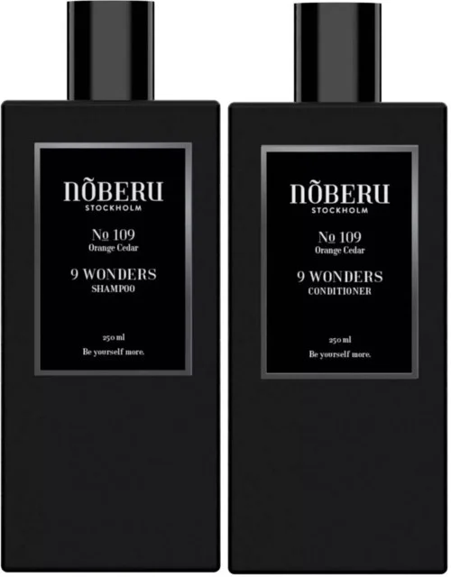 Nõberu of Sweden 9 Wonders Bundle Shampoo 250 ml & Conditioner 250 ml v:3106731 Nõberu of Sweden 9 Wonders Bundle Shampoo 250 ml & Conditioner 250 ml v:3106731