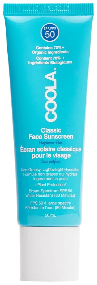 COOLA Classic Face Lotion Fragrance-Free SPF 50 - 50 ml. v:8068029