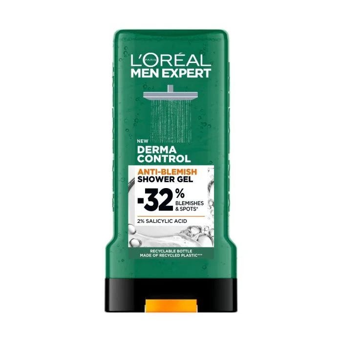 L’Oréal Paris Men Expert Derma Control dusjsåpe 300 ml v:3479176 L’Oréal Paris Men Expert Derma Control dusjsåpe 300 ml v:3479176