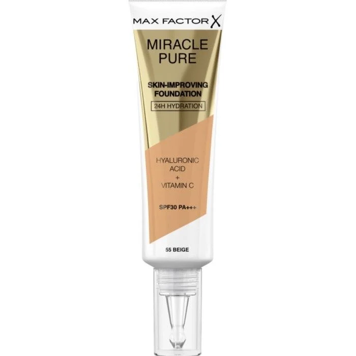 Max Factor Miracle Pure Skin-Improving Foundation 55 Beige 30 ml v:6795272