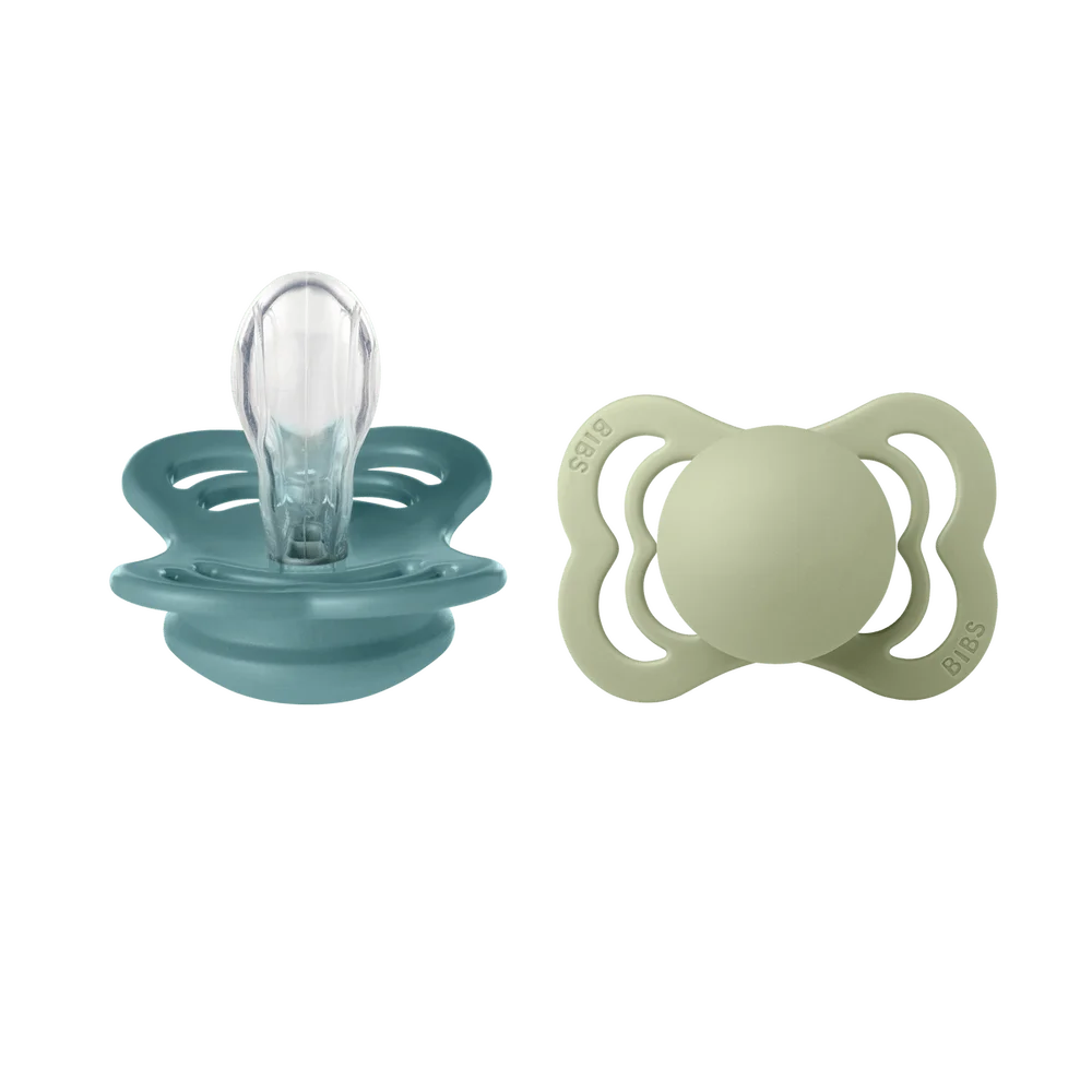 BIBS Supreme Silicone Island Sea/Sage 2 pak – Flere størrelser v:5264926 BIBS Supreme Silicone Island Sea/Sage 2 pak – Flere størrelser v:5264926