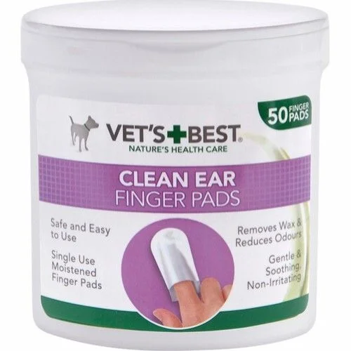Vets Best Clean fingertupp for ørepleie - 50 stk v:1568847