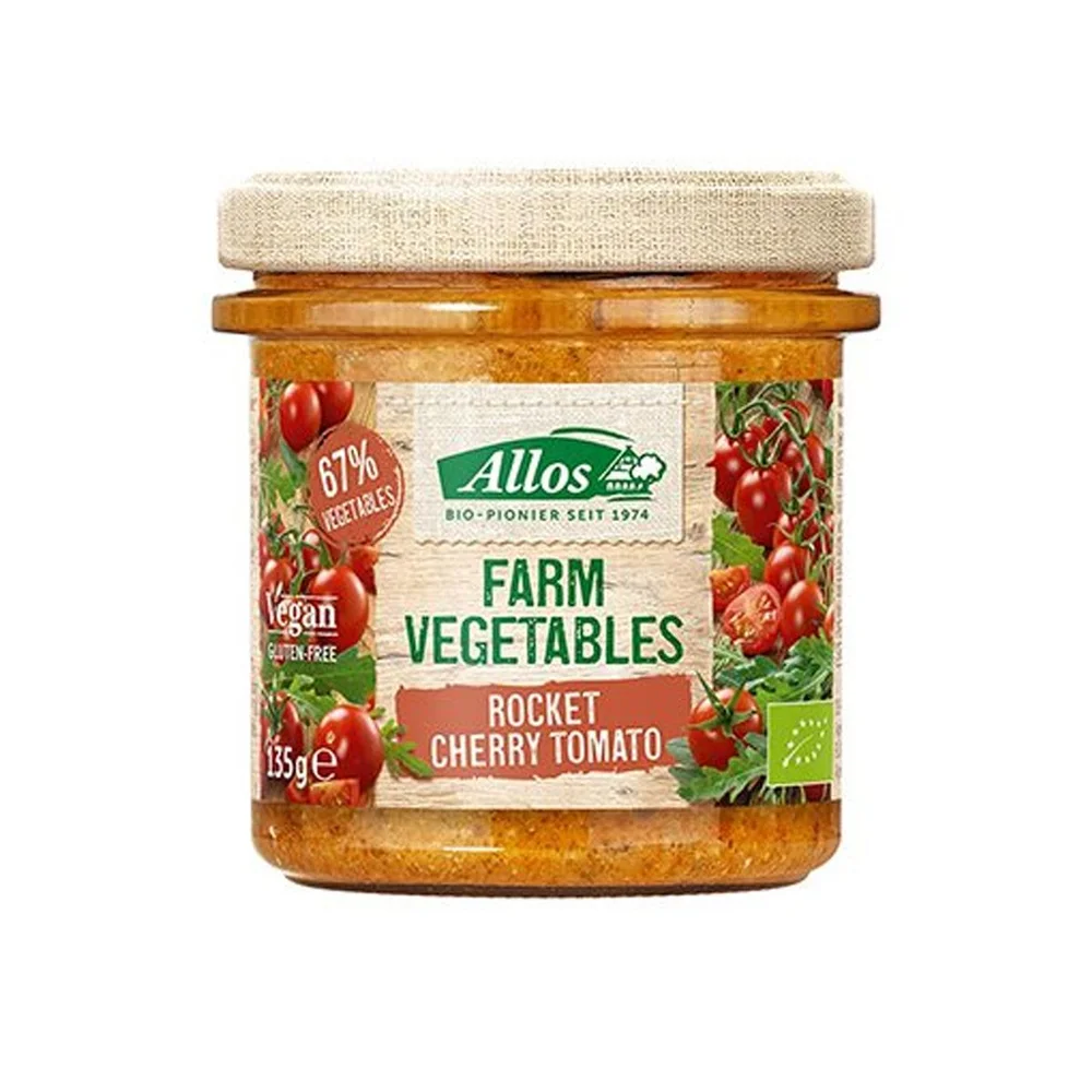 Allos Rucola & Cherry Tomat Ø – 135 g v:6228045