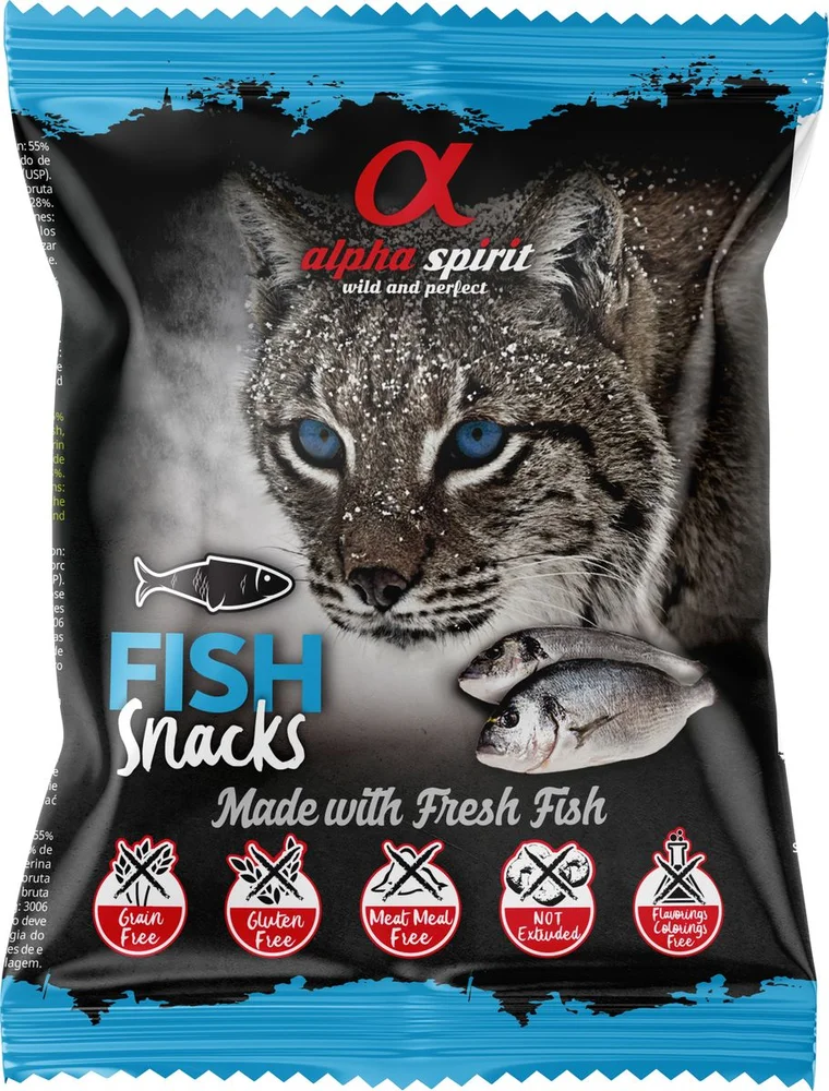 AlphaSpirit Cat Fish Snack – 50 g v:4256398 AlphaSpirit Cat Fish Snack – 50 g v:4256398