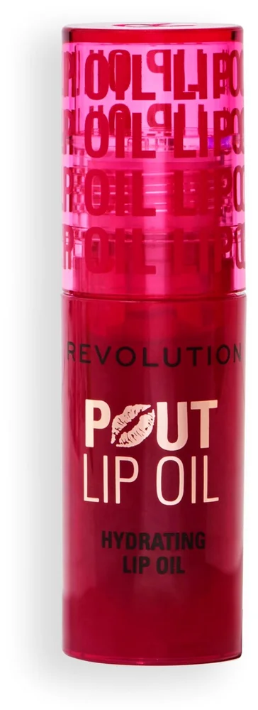 Revolution Beauty London Pout Lip Oil Cherry Red v:4392006