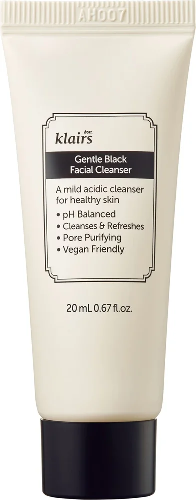 Klairs Gentle Black Facial Cleanser 20 ml v:8081144 Klairs Gentle Black Facial Cleanser 20 ml v:8081144