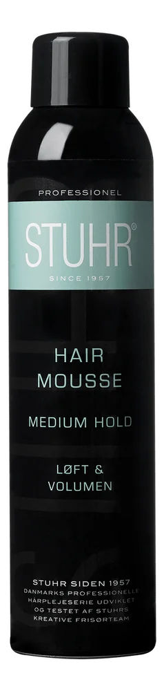 STUHR Styling Hair Mousse - Medium Hold - 250 ml. v:8532781
