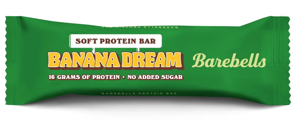 Barebells Banana Dream Proteinbar – Smak og Ernæring v:5550164 Barebells Banana Dream Proteinbar – Smak og Ernæring v:5550164