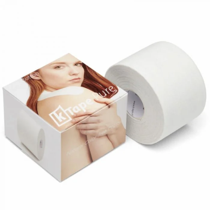 K-Tape Pure Kinesiologi hvit 5M v:9554391 K-Tape Pure Kinesiologi hvit 5M v:9554391