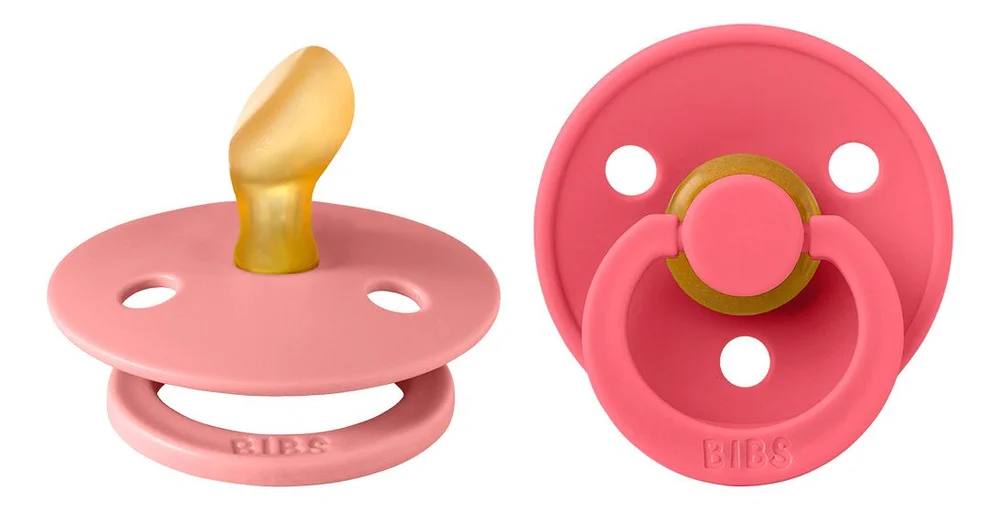 BIBS Colour Latex Anatomisk Dusty Pink/Coral 2 pak – flere størrelser v:2334453 BIBS Colour Latex Anatomisk Dusty Pink/Coral 2 pak – flere størrelser v:2334453