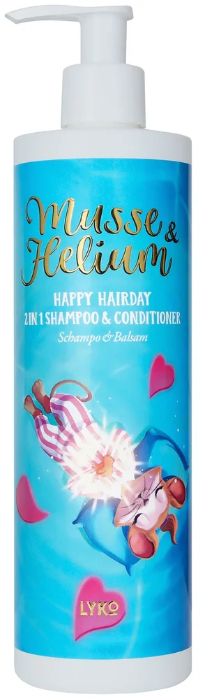 By Lyko Musse & Helium 2-in-1 Schampo Balsam 400 ml v:1001602