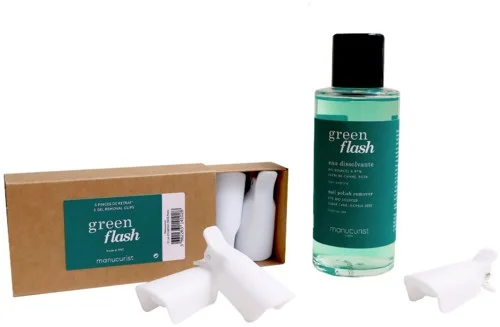 Manucurist Green Flash Duo Gentle Polish Remover Green Flash & Withdrawal pliers v:6876208 Manucurist Green Flash Duo Gentle Polish Remover Green Flash & Withdrawal pliers v:6876208