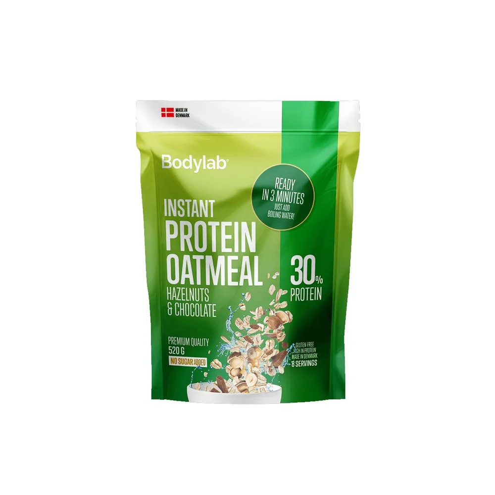 Bodylab Instant Protein Oatmeal Hazelnuts & Chocolate – 520 g v:3025901 Bodylab Instant Protein Oatmeal Hazelnuts & Chocolate – 520 g v:3025901