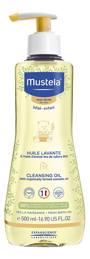 Mustela Cleansing Oil Dry Skin – 500 ml. v:9255091 Mustela Cleansing Oil Dry Skin – 500 ml. v:9255091