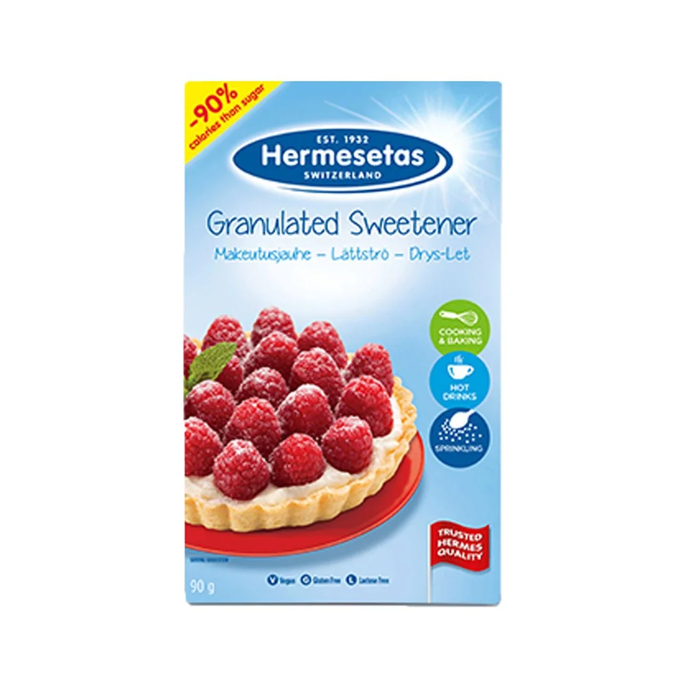 Hermesetas Dryss-Lett søtningsmiddel – 90 g v:2027792 Hermesetas Dryss-Lett søtningsmiddel – 90 g v:2027792