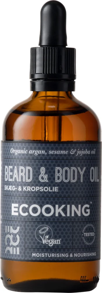 Men, Beard & Body Oil 100 ml - Ecooking v:2781093
