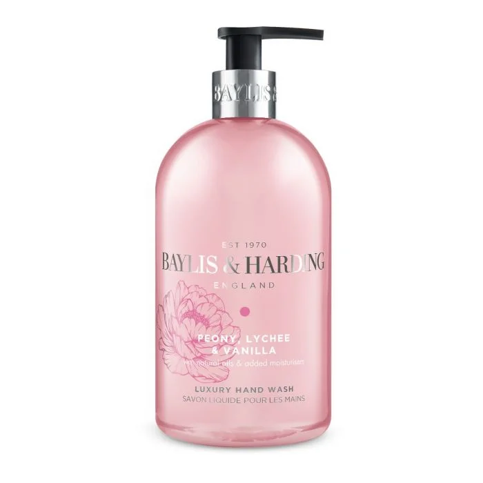 Baylis & Harding Signature Peony, Lychee & Vanilla Hand Wash 500 ml v:8036695