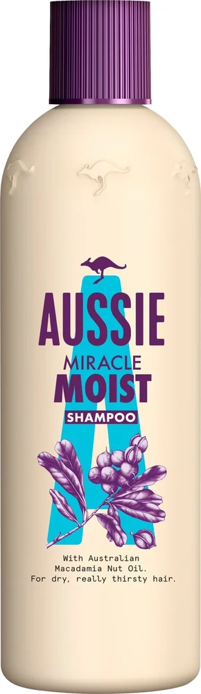 Aussie Miracle Moist Shampoo 300 ml v:4451105