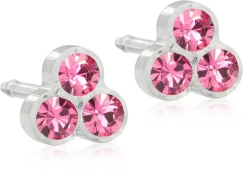 Blomdahl Medical Plastic Clover 6 mm Rose v:6120112 Blomdahl Medical Plastic Clover 6 mm Rose v:6120112