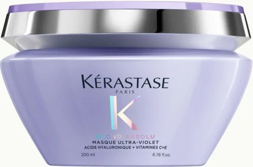 Kérastase Blond Absolu Masque Ultra-Violet Hair Mask for lightened highlighted hair 200 ml v:3675024 Kérastase Blond Absolu Masque Ultra-Violet Hair Mask for lightened highlighted hair 200 ml v:3675024