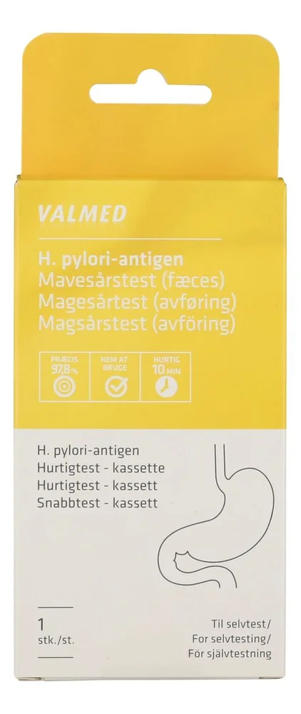ValMed H. Pylori (Magesår) Test – 1 stk. v:9139313