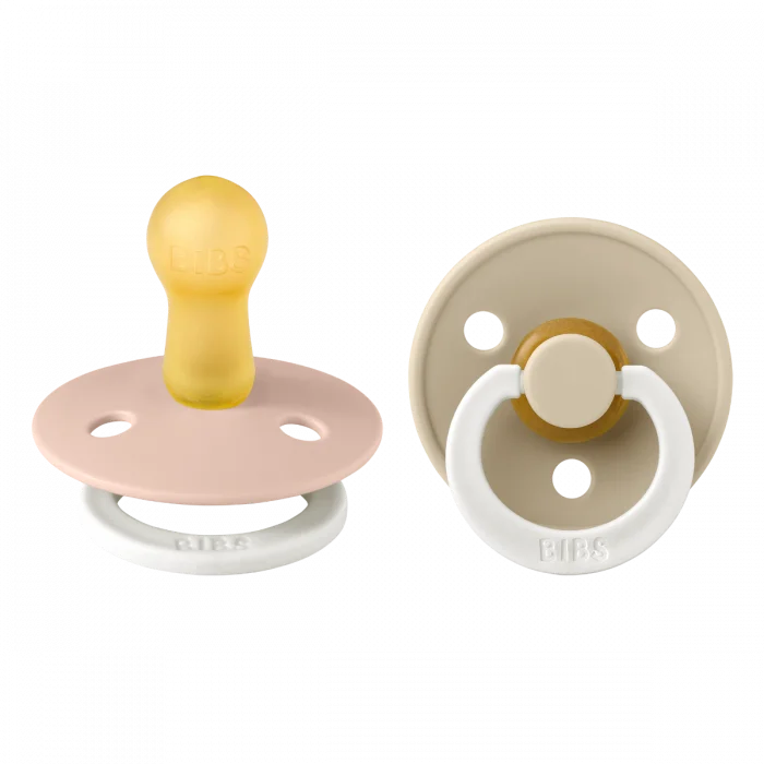 BIBS Colour smokk lateks blush glow/vanilla glow 6 mnd 2 stk v:9670718 BIBS Colour smokk lateks blush glow/vanilla glow 6 mnd 2 stk v:9670718