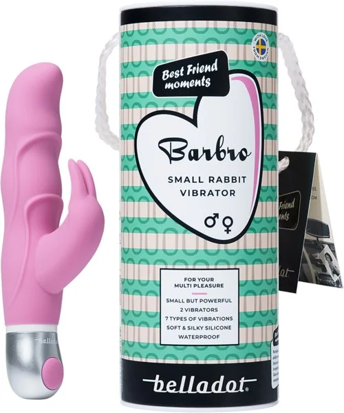 Belladot Barbro Small Rabbit Vibrator Pink v:6175110