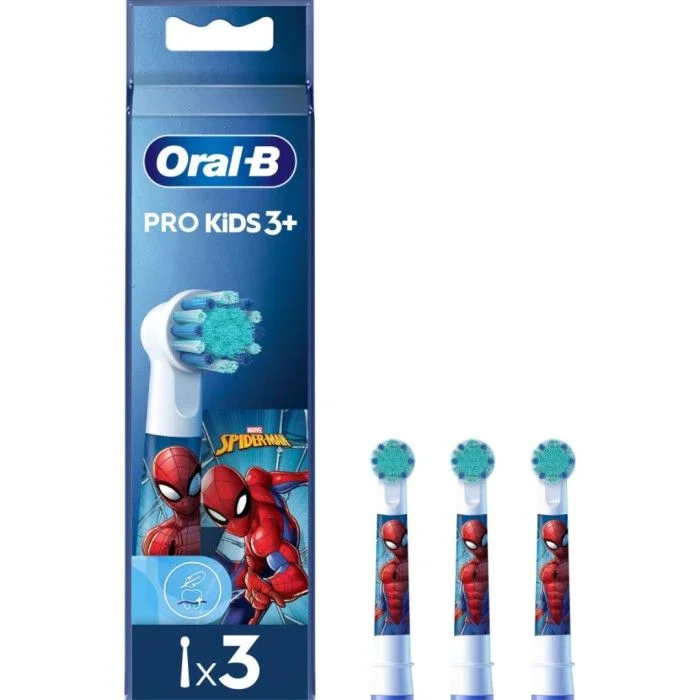 Oral-B Pro Kids børstehoder med Spider-Man 3 stk v:4535674 Oral-B Pro Kids børstehoder med Spider-Man 3 stk v:4535674