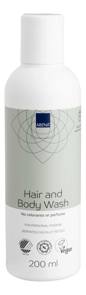 Abena Hår og bodyshampoo – 200 ml. v:3320240 Abena Hår og bodyshampoo – 200 ml. v:3320240